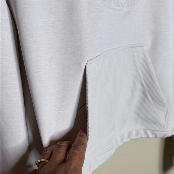 Lululemon Brushed Softstream High-Neck Half Zip Women's Athletic Sweatshirt Top - Picture 3 of 8